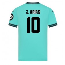 Wolves Jhon Arias #10 Bortedrakt 2025-26 Kortermet
